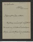Nachlass Franz Steindachner, Brief von Heinrich Lützow an Franz Steindachner (28.09.XXXX), Inv.Nr. 318.02, Seite 1